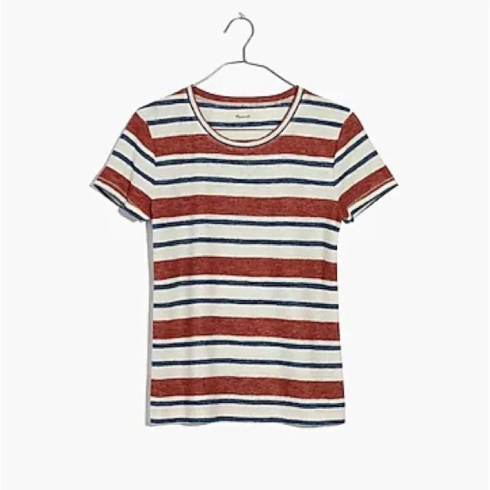 MADEWELL Willford Short Sleeve Shirt Linen XL - Picture 7 of 7